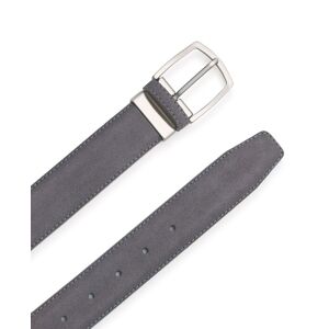 Savile Row Company Dark Grey Suede Belt 32