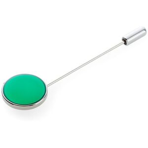 Savile Row Company Green Round Lapel Pin - Men