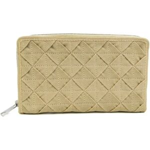 Bottega Veneta Vintage , Beige Fabric Bottega Veneta Wallet ,Beige female, Sizes: ONE SIZE