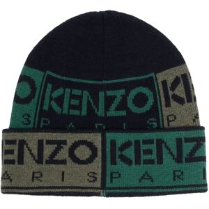 Kenzo , Fashionable Beanie Hat for Men ,Blue male, Sizes: ONE SIZE