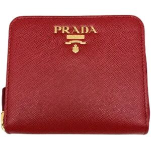 Prada Vintage , Pre-owned Leather wallets ,Red female, Sizes: ONE SIZE