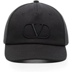 Valentino Garavani , Valentino Vlogo Signature CAP Size: 59, colour: Blac ,Black unisex, Sizes: 59 CM, 58 CM