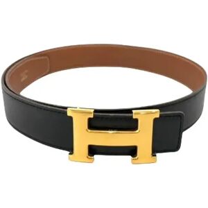 Hermès Vintage , Pre-owned Leather belts ,Black female, Sizes: ONE SIZE