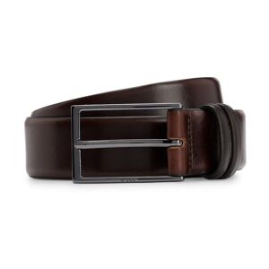 Hugo Boss , Elegant Leather Belt Carmello ,Brown male, Sizes: 90 CM, 95 CM, 105 CM, 100 CM, 115 CM, 110 CM