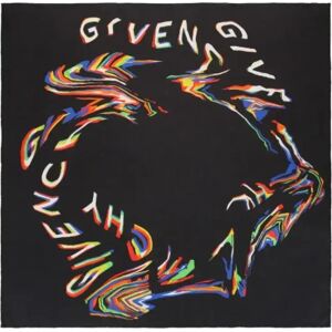 Givenchy , Silk scarves ,Black female, Sizes: ONE SIZE