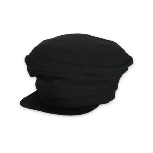 Yohji Yamamoto , Black Wool Hat with Visor for Women ,Black female, Sizes: S