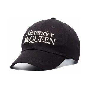 Alexander McQueen , Embroidered Baseball Cap ,Black male, Sizes: M, L, S