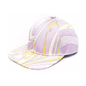Emilio Pucci , Nuages Print Baseball Cap ,Purple female, Sizes: S