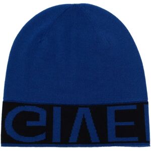 Givenchy , Wool beanie with logo ,Blue male, Sizes: ONE SIZE