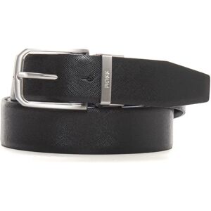 Boss , Double Buckle Ginn Belt Box ,Black male, Sizes: ONE SIZE