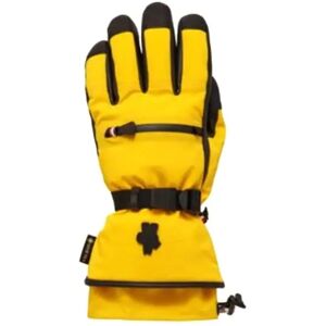 Moncler , Stylish Winter Gloves for Men ,Yellow male, Sizes: M