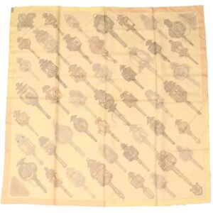 Hermès Vintage , Pre-owned Silk scarves ,Pink female, Sizes: ONE SIZE