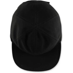 Burberry , Reversible Cotton Baseball Cap for Boys ,Black unisex, Sizes: L, M