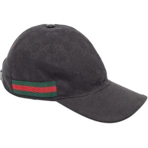 Gucci Vintage , Pre-owned Canvas hats ,Black male, Sizes: ONE SIZE