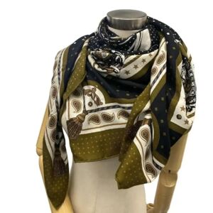 Hermès Vintage , Pre-owned Cashmere scarves ,Multicolor female, Sizes: ONE SIZE