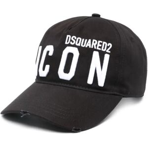 Dsquared2 , Black Icon Baseball Cap ,Black female, Sizes: ONE SIZE