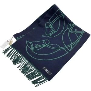 Hermès Vintage , Pre-owned Cashmere scarves ,Green female, Sizes: ONE SIZE