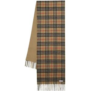 Burberry , Cashmere scarves ,Beige female, Sizes: ONE SIZE