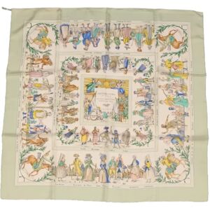 Hermès Vintage , Pre-owned Multicolored Silk Hermès Scarf ,Multicolor female, Sizes: ONE SIZE