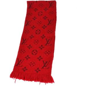 Louis Vuitton Vintage , Pre-owned Wool scarves ,Red female, Sizes: ONE SIZE