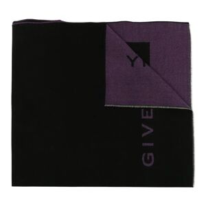 Givenchy , 4G Logo Knit Scarf ,Black male, Sizes: ONE SIZE