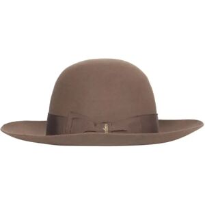 Borsalino , Eleonora HAT ,Beige female, Sizes: 60 CM, 56 CM, 58 CM