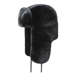 Kangol , Faux Fur Trapper Hat ,Black male, Sizes: S