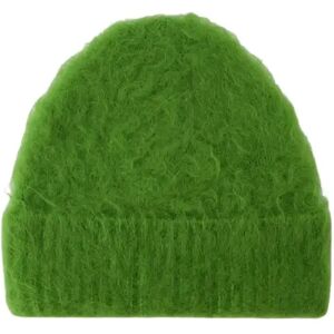 Acne Studios , Vert Green Kameo Beanie ,Green female, Sizes: ONE SIZE