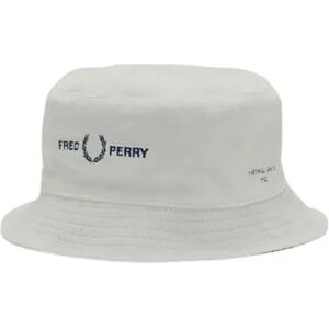 Fred Perry , Reversible Hat ,White unisex, Sizes: M, L