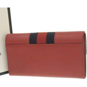 Gucci Vintage , Red Leather Gucci Wallet ,Red female, Sizes: ONE SIZE