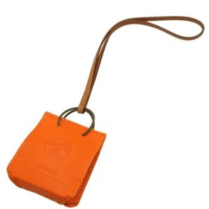 Hermès Vintage , Pre-owned Leather key-holders ,Orange female, Sizes: ONE SIZE