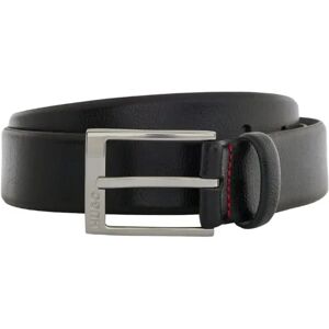 Hugo Boss , Belt ,Black male, Sizes: 115 CM, 95 CM, 110 CM, 120 CM