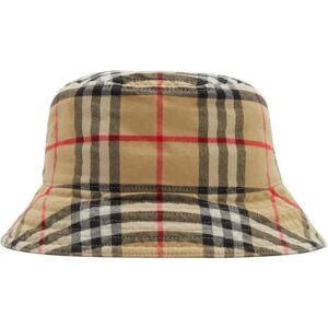 Burberry , Vintage Check Bucket Hat Beige ,Multicolor male, Sizes: M, L, S