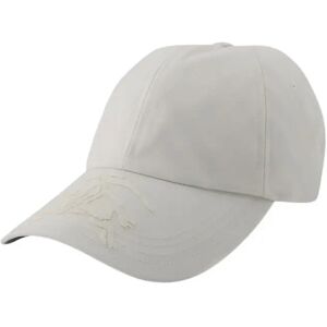 Burberry , White Applique Cap - Synthetic Material ,White unisex, Sizes: ONE SIZE