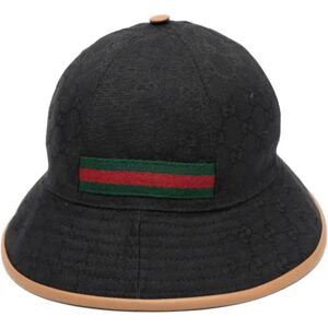 Gucci , GG-embroidered cap ,Black female, Sizes: L