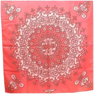 Hermès Vintage , Pre-owned Silk scarves ,Pink female, Sizes: ONE SIZE