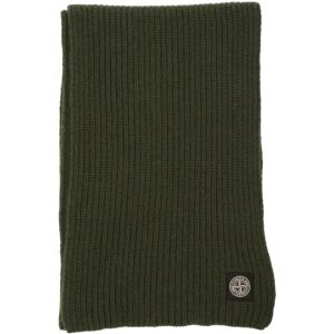 Stone Island , Green Wool Scarf for Men ,Green unisex, Sizes: ONE SIZE