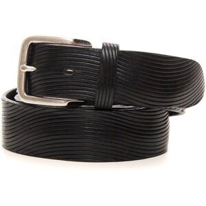 The Jack Leathers , Leather Belt ,Black male, Sizes: 60 CM