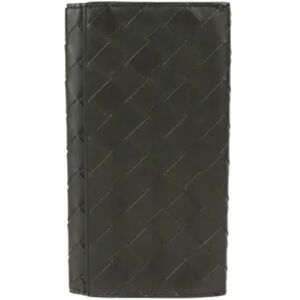 Bottega Veneta Vintage , Pre-owned Black Leather Bottega Veneta Wallet ,Black female, Sizes: ONE SIZE