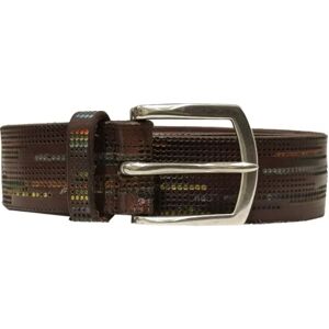 Orciani , Brown Leather Belt ,Brown male, Sizes: 95 CM, 90 CM