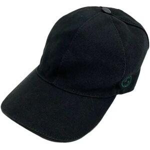 Gucci Vintage , Pre-owned Cotton hats ,Black female, Sizes: ONE SIZE