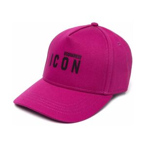 Dsquared2 , Pink Logo Baseball Cap, Fashion-forward Style ,Pink female, Sizes: ONE SIZE