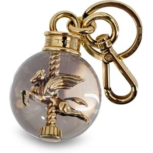 Etro , Golden Keychains with Pegasus Charm ,Beige female, Sizes: ONE SIZE