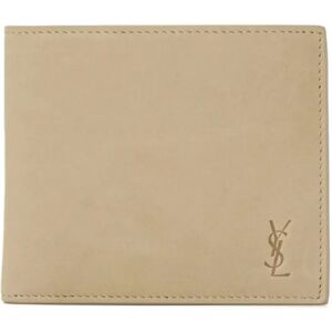 Saint Laurent , Wallets Cardholders ,Beige male, Sizes: ONE SIZE