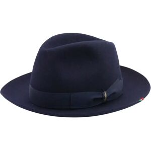 Borsalino , Borsalino Hats Blue ,Blue male, Sizes: 56 CM, 57 CM