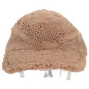 Yves Salomon , Shearling Baseball Cap in Light Brown ,Beige female, Sizes: ONE SIZE