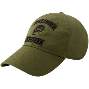 Alexander McQueen , Cotton and Polyester Hats - Kaki - Khaki ,Green female, Sizes: ONE SIZE