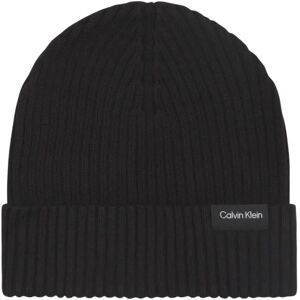 Calvin Klein , Classic Black Beanie Set ,Black male, Sizes: ONE SIZE