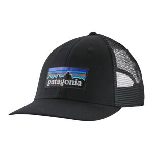 Patagonia , Logo Trucker Hat Black ,Black male, Sizes: ONE SIZE