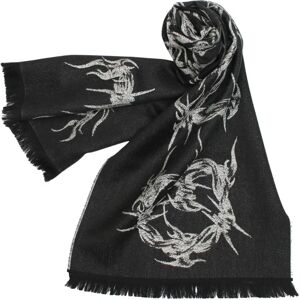 Givenchy , Wool Blend Logo Scarf ,Black male, Sizes: ONE SIZE